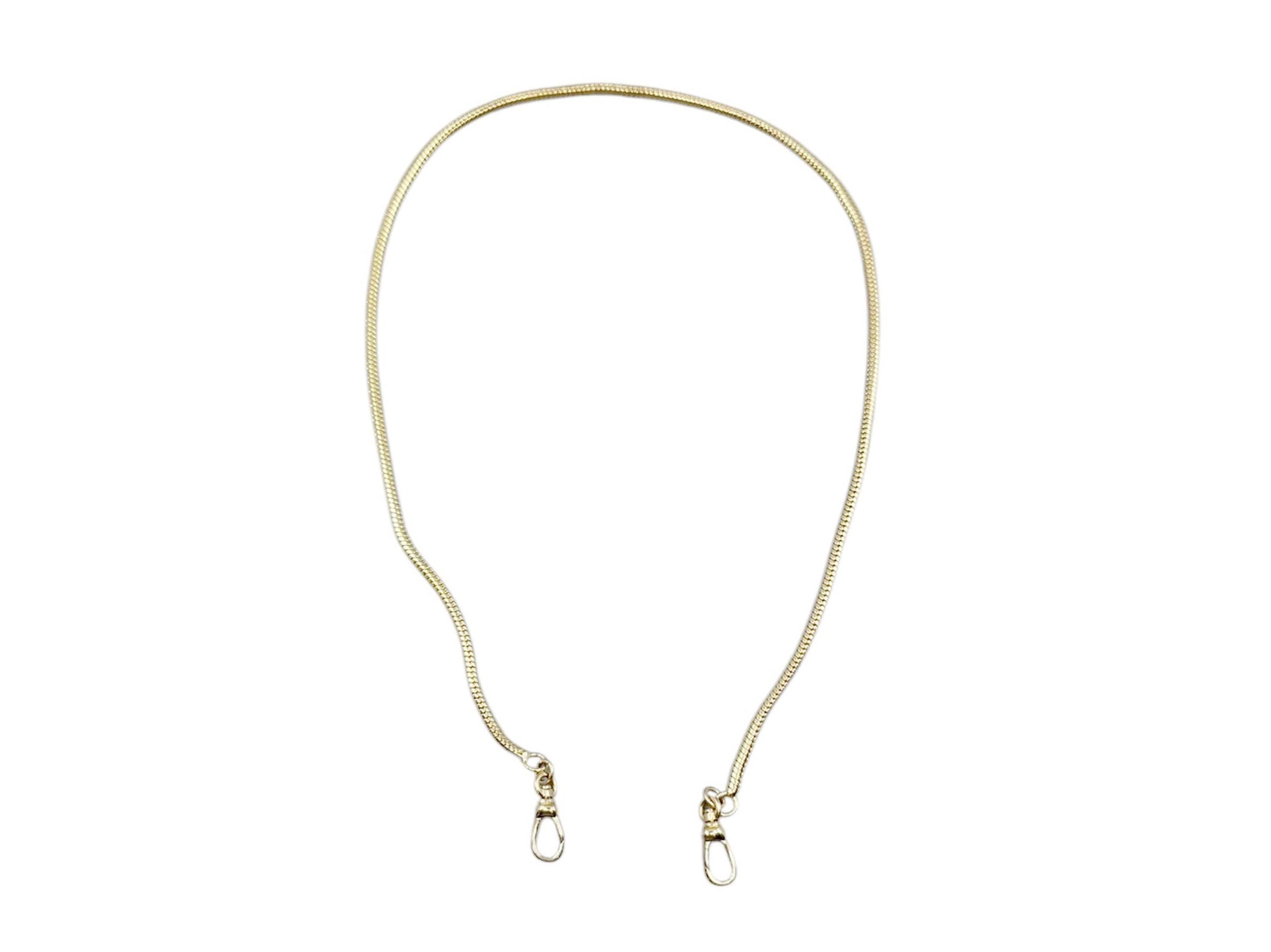 Snake Chain with Double Clasp
