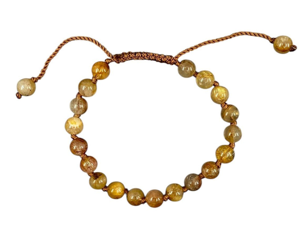 Rutilated Quartz Bracelet