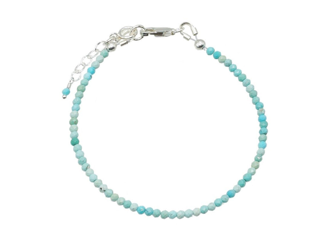 Faceted Turquoise Bracelet