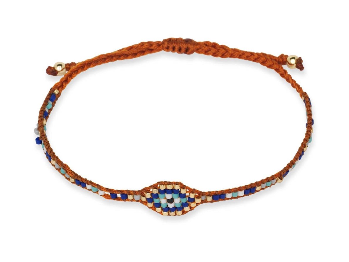 Beaded Evil Eye Bracelet