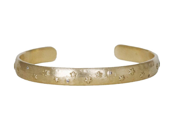 Star Cuff with Diamonds