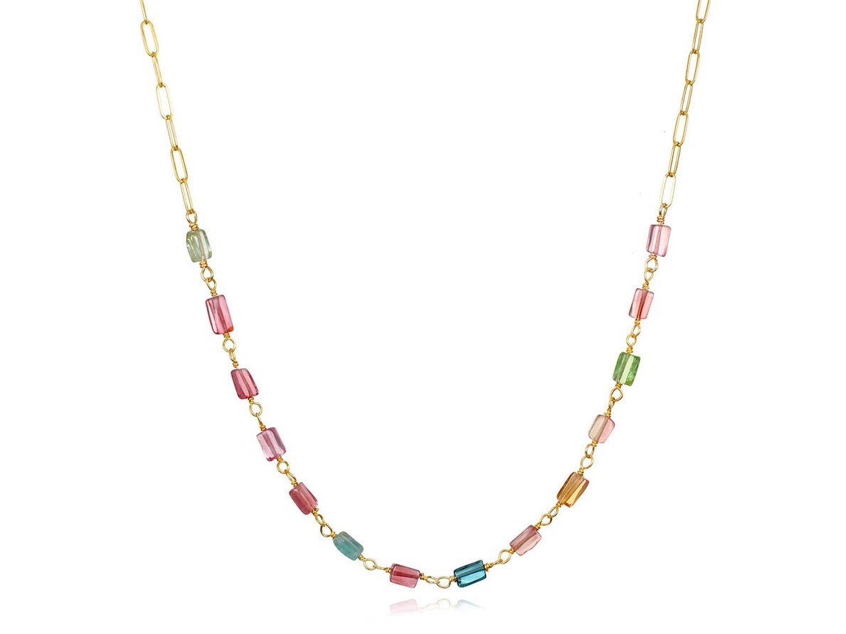 Multicolored Tourmaline Necklace