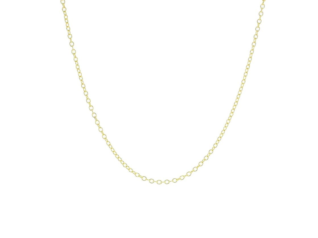 Gold Vermeil Cable Chain