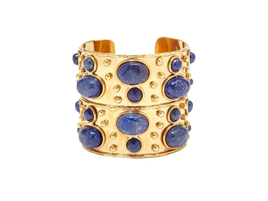 Lapis Byzantine Double Cuff