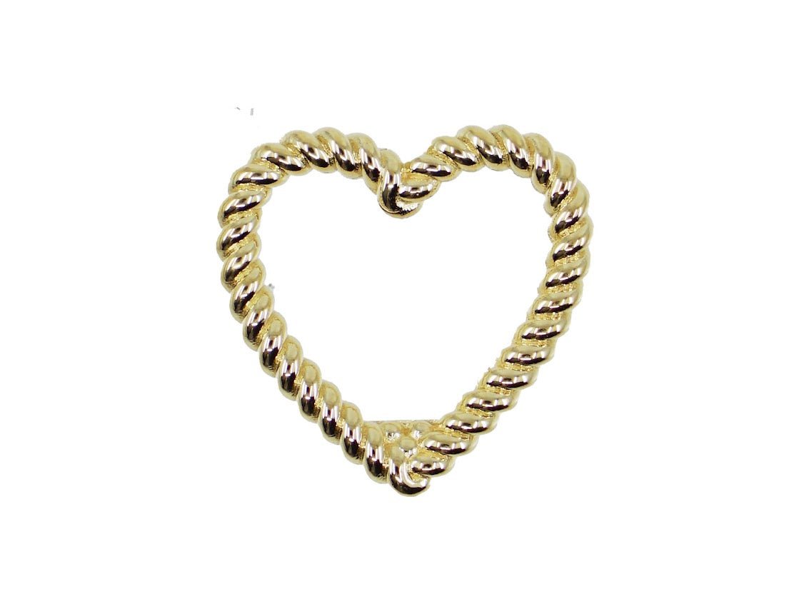 Twisted Heart Charm