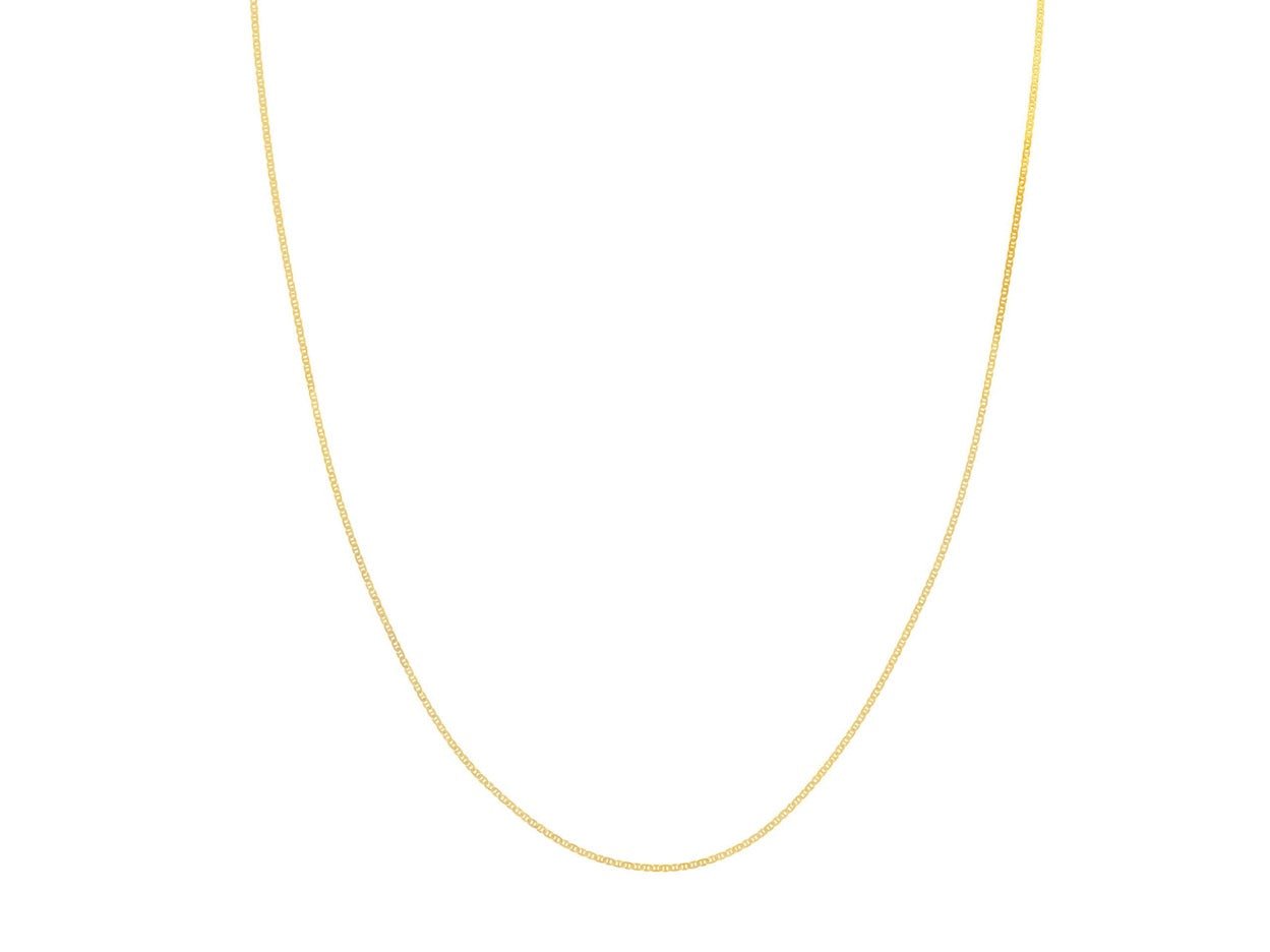14k Mariner Chain with Spring Ring
