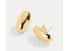 Load image into Gallery viewer, Gold Dome Earrings
