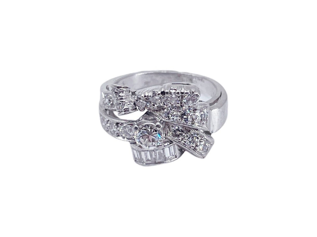 1940s 14k Diamond Ring