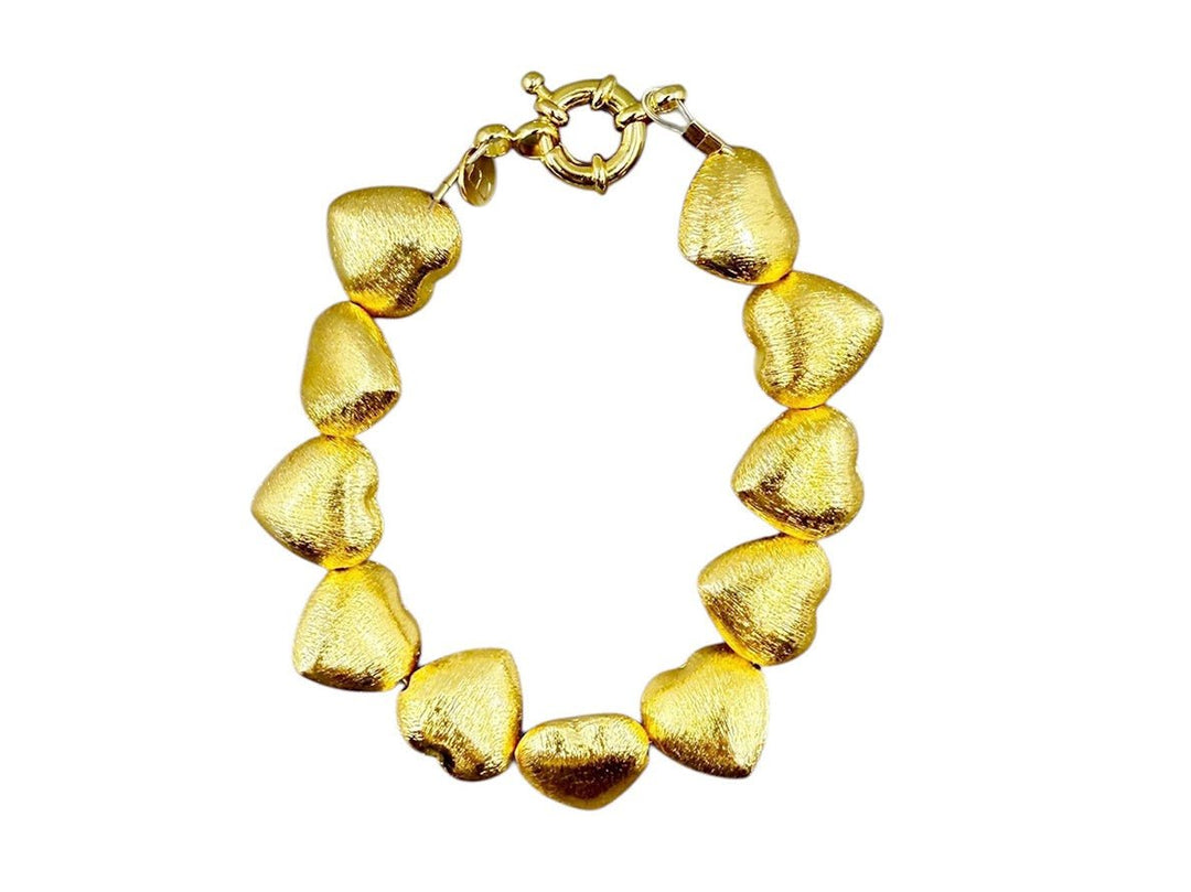 Puffy Hearts Bracelet