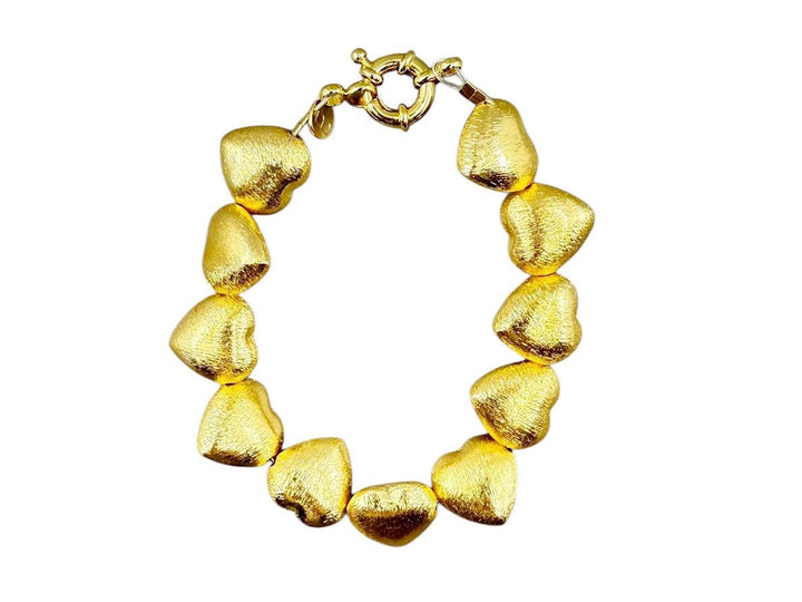 Puffy Hearts Bracelet