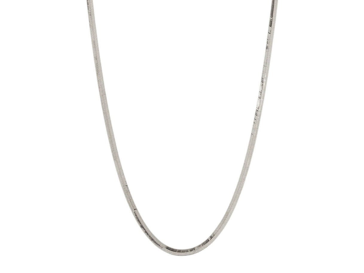 Silver Herringbone Chain