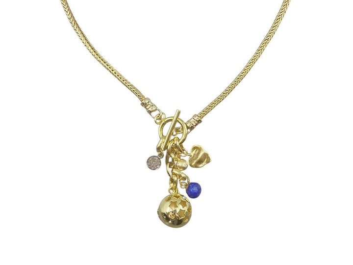 Three Charm Necklace