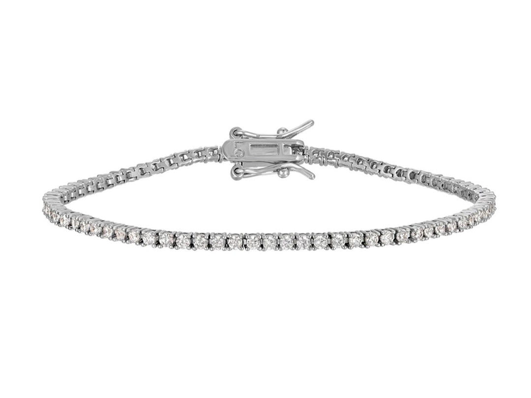 Silver 2mm Tennis Bracelet