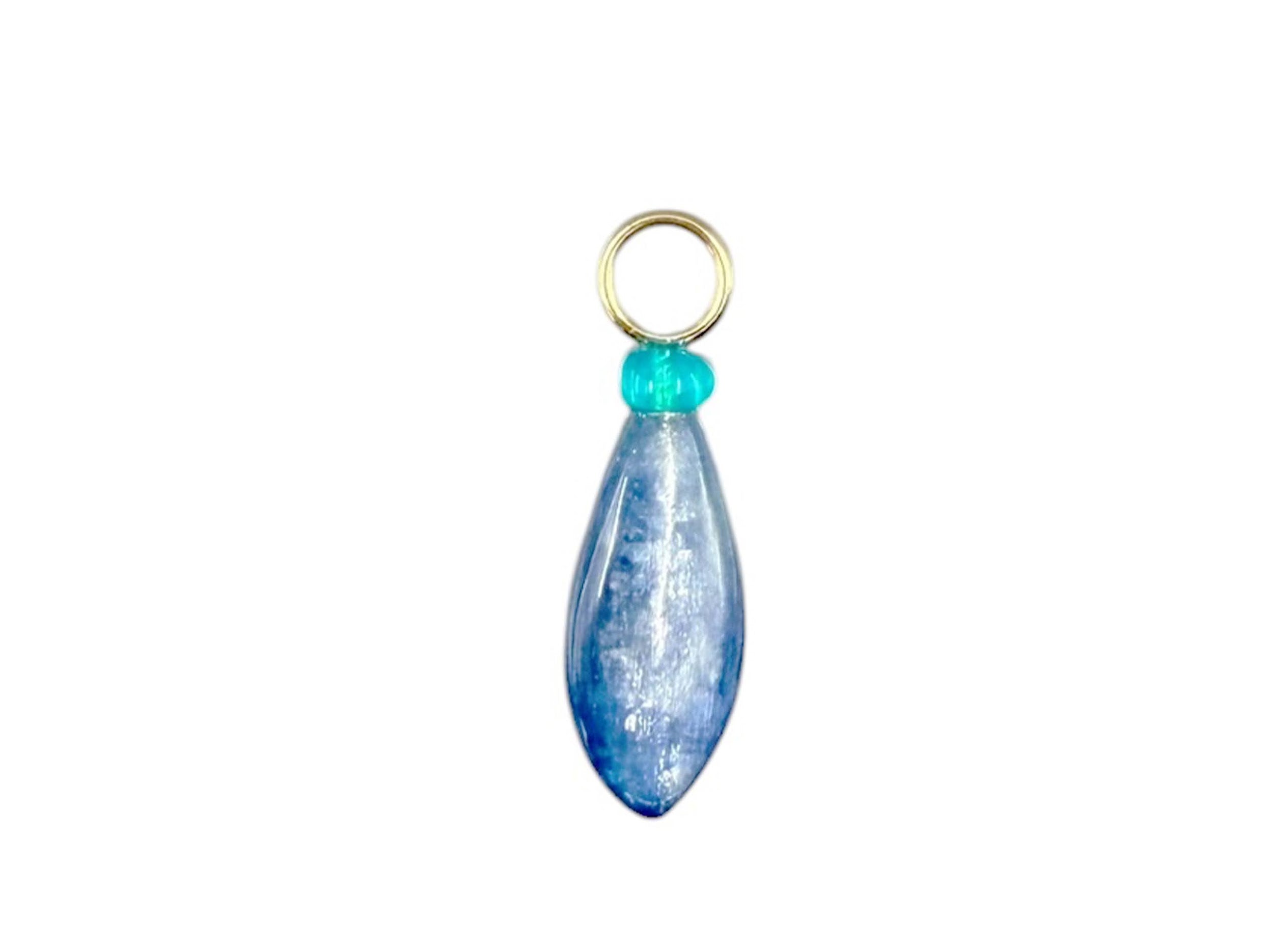 Kyanite and Opal Charm