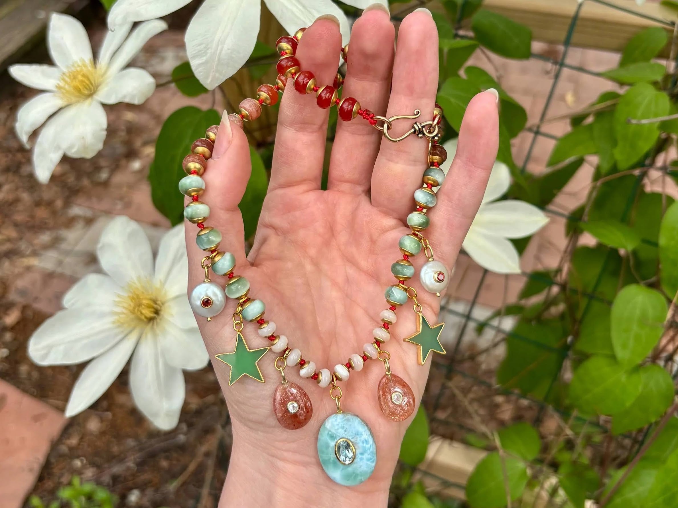 One of a Kind Sunset Memories Necklace