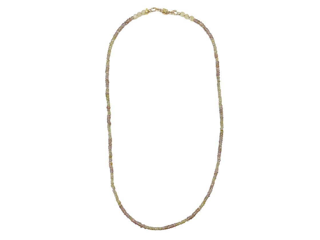 Sapphire Tennis Necklace