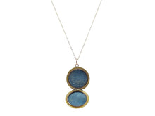 Load image into Gallery viewer, Art Deco Single Stone Locket Necklace
