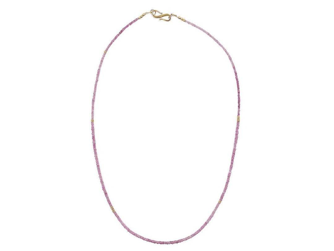 Pink Tourmaline Strand Necklace