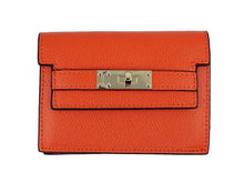 Load image into Gallery viewer, Orange Leather Wallet
