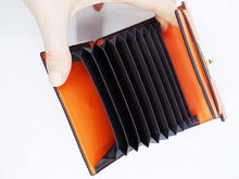 Load image into Gallery viewer, Orange Leather Wallet
