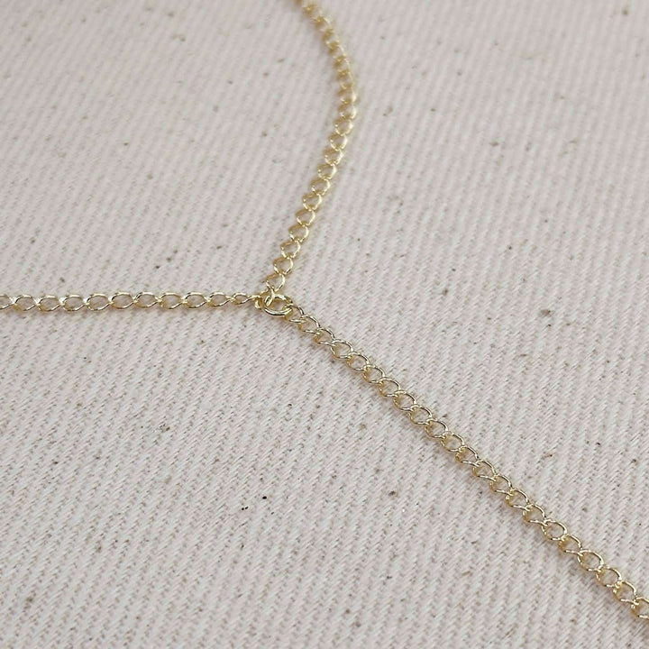 Gold Plain Hand Chain