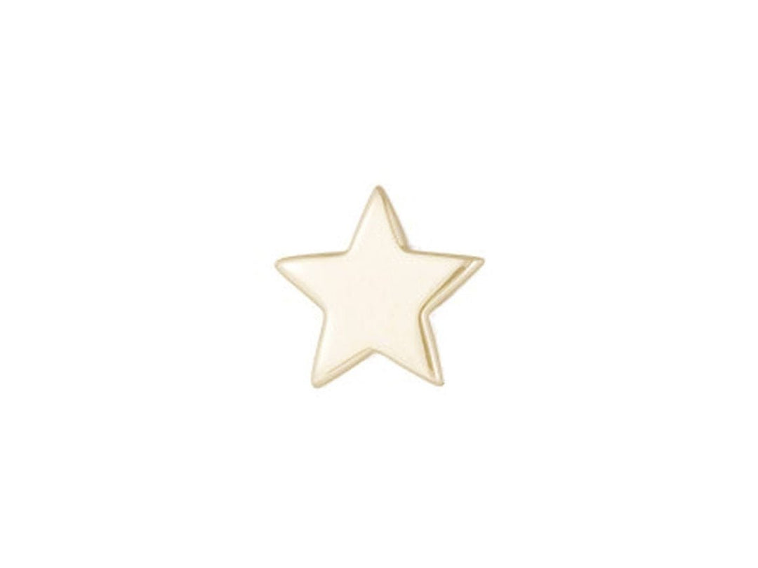 14k Mini Star Stud Earring