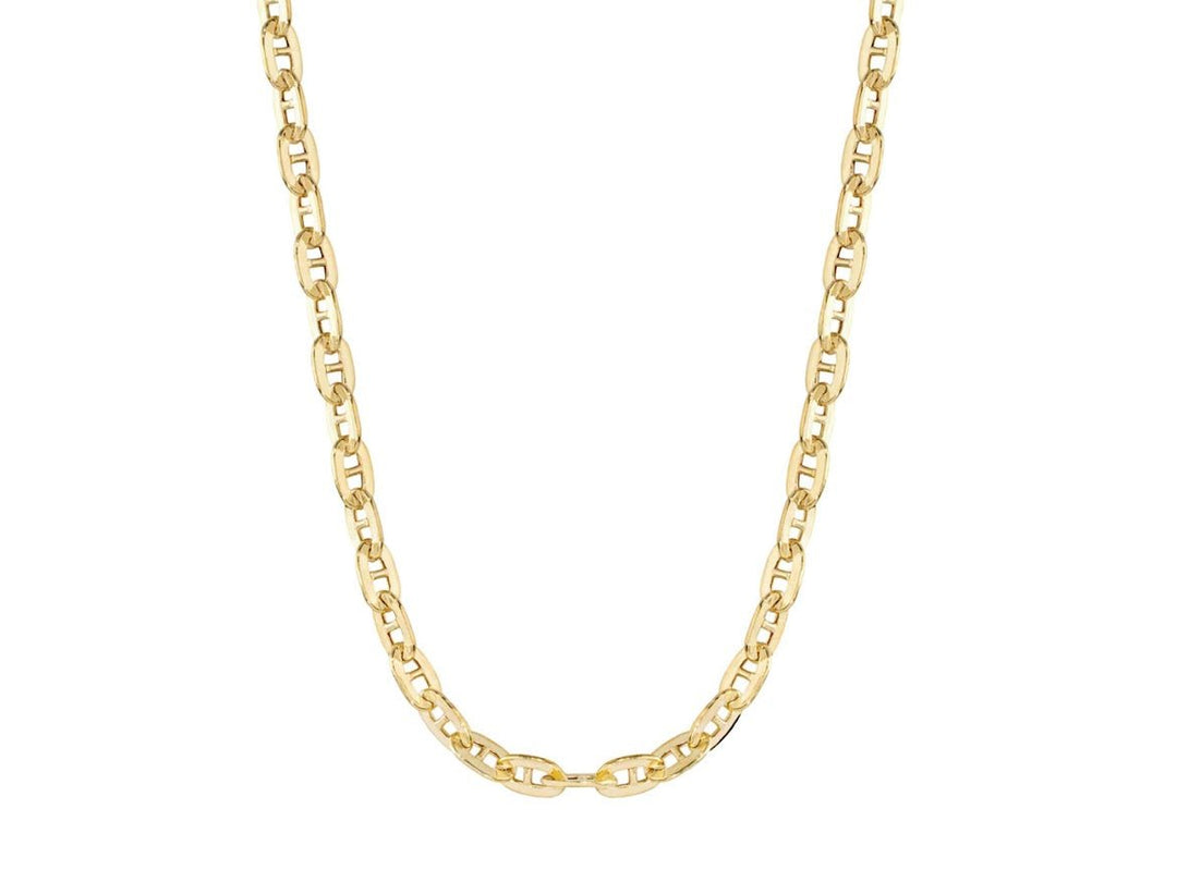 Gold Mariner Link Chain Necklace