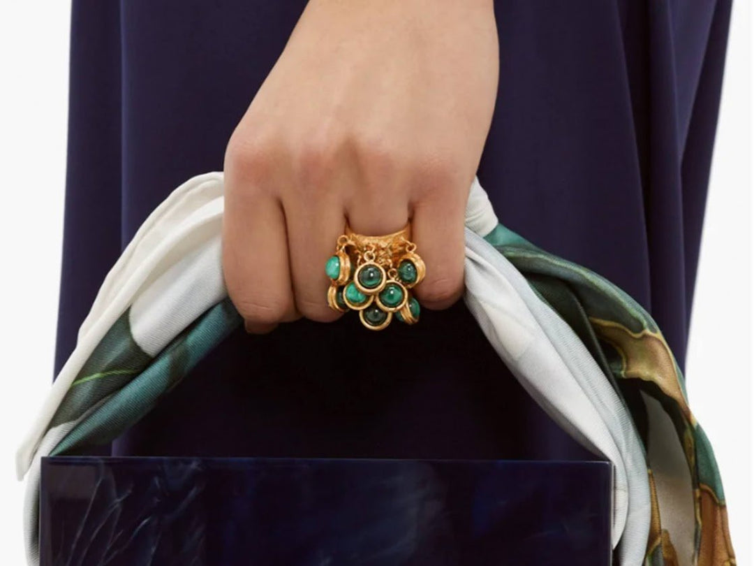 Malachite Candies Ring