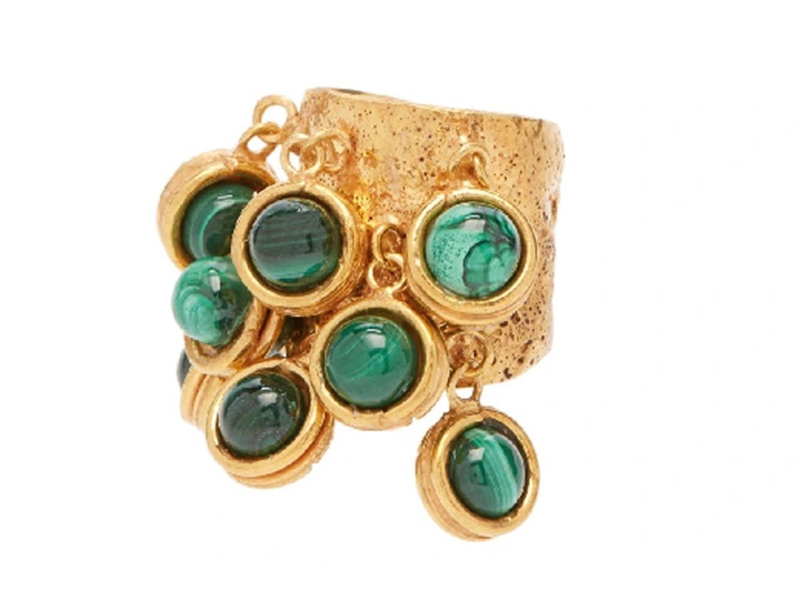 Malachite Candies Ring
