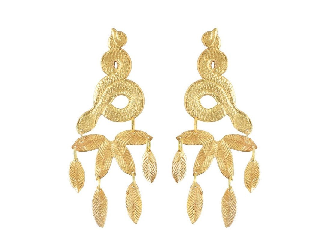 Slithering Serpent Earrings
