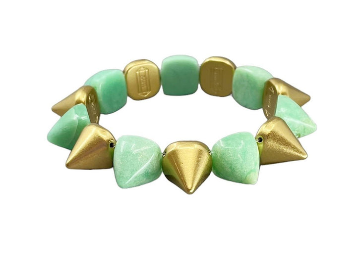 Chrysoprase Luxe Positive Points Bracelet