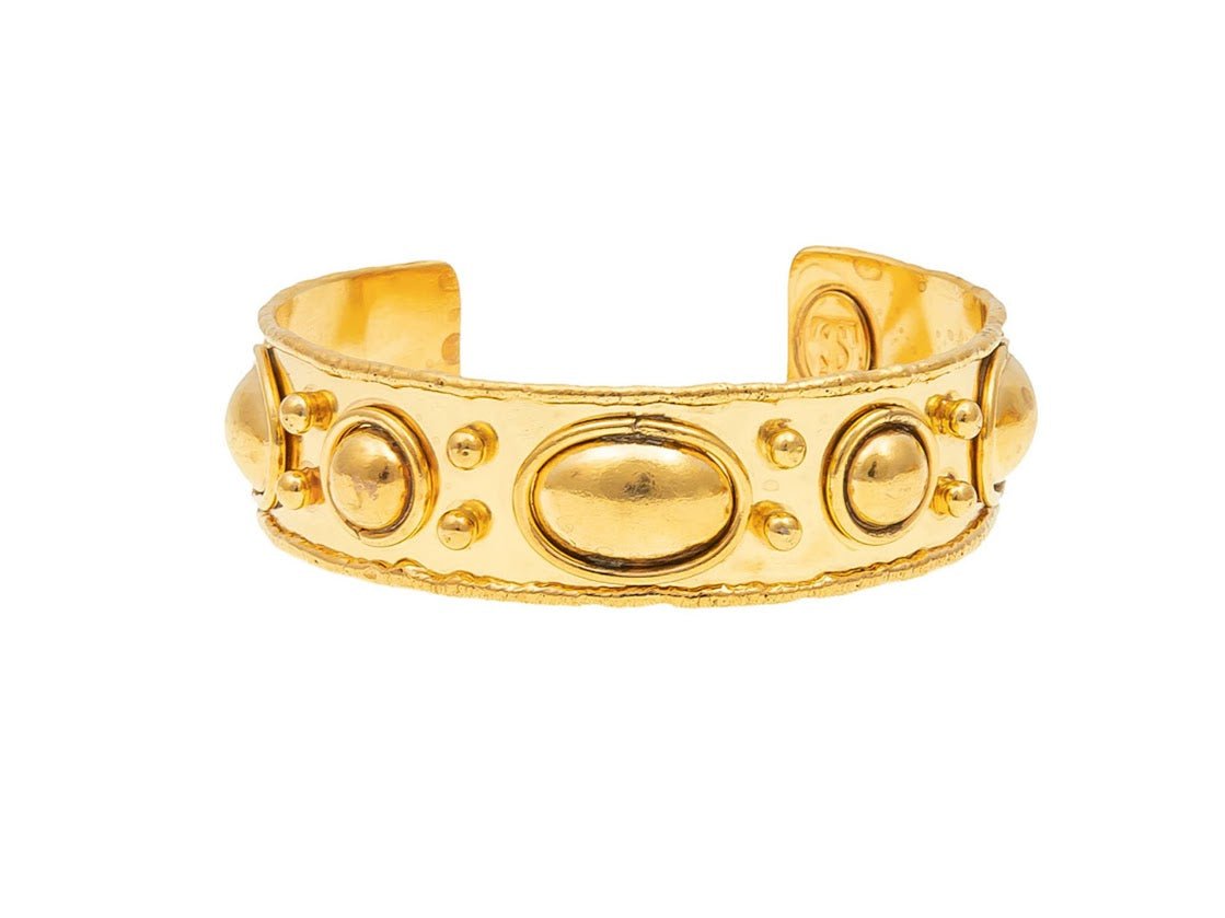 Narrow Gold Byzantine Cuff