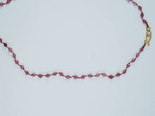 Load image into Gallery viewer, 9k Pink Tourmaline Necklace
