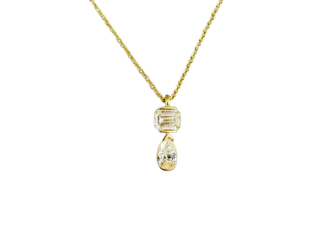 14k Fine Chain Necklace with Diamonds