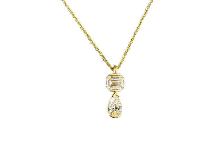 14k Fine Chain Necklace with Diamonds