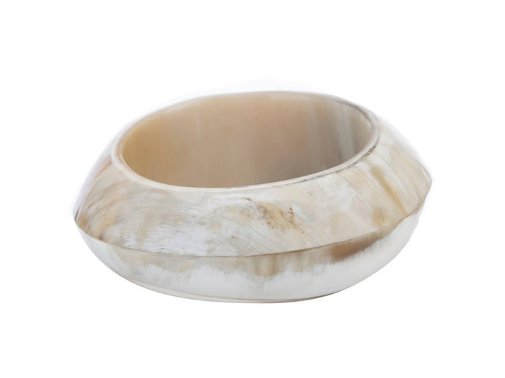 Three-Dimensional Horn Bangle.