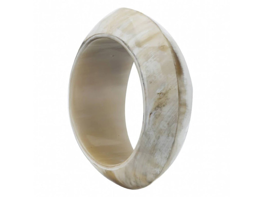 Three-Dimensional Horn Bangle.