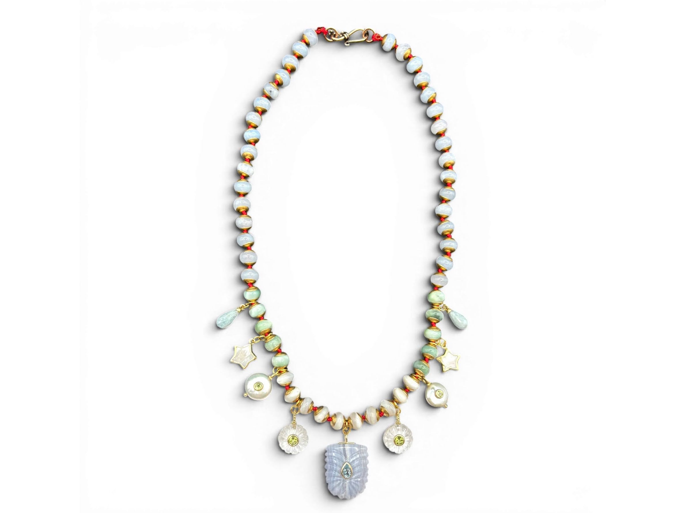 One of a Kind Soft Tides Necklace