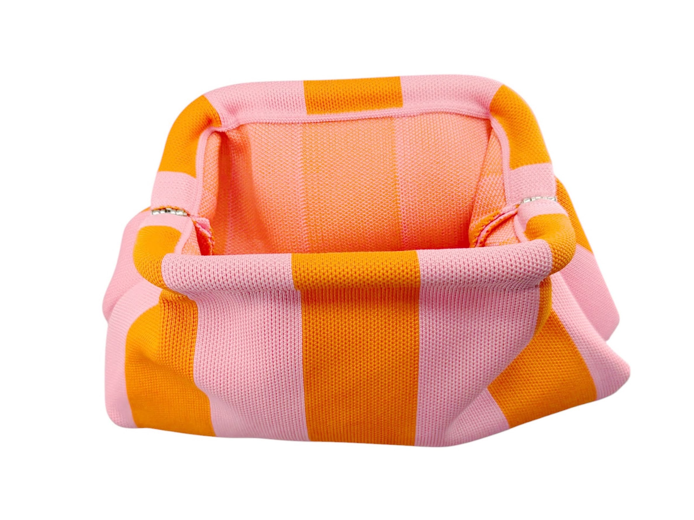 Orange and Pink Makeup Pouch