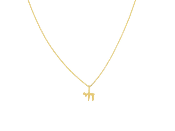 14k Tiny Chai Necklace