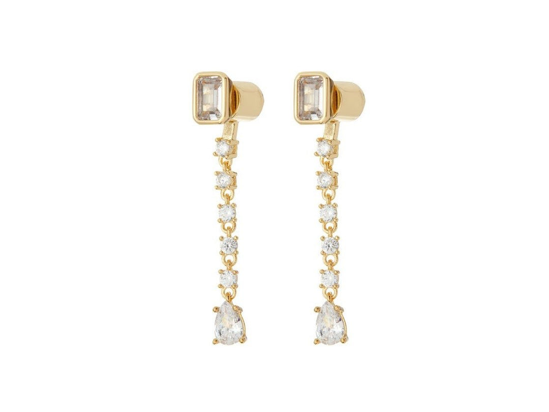 CZ Drop Earrings