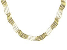 Load image into Gallery viewer, 1960s 14k Yellow Gold Chain Collar Necklace
