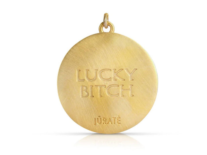 Gold Lucky Horseshoe Charm