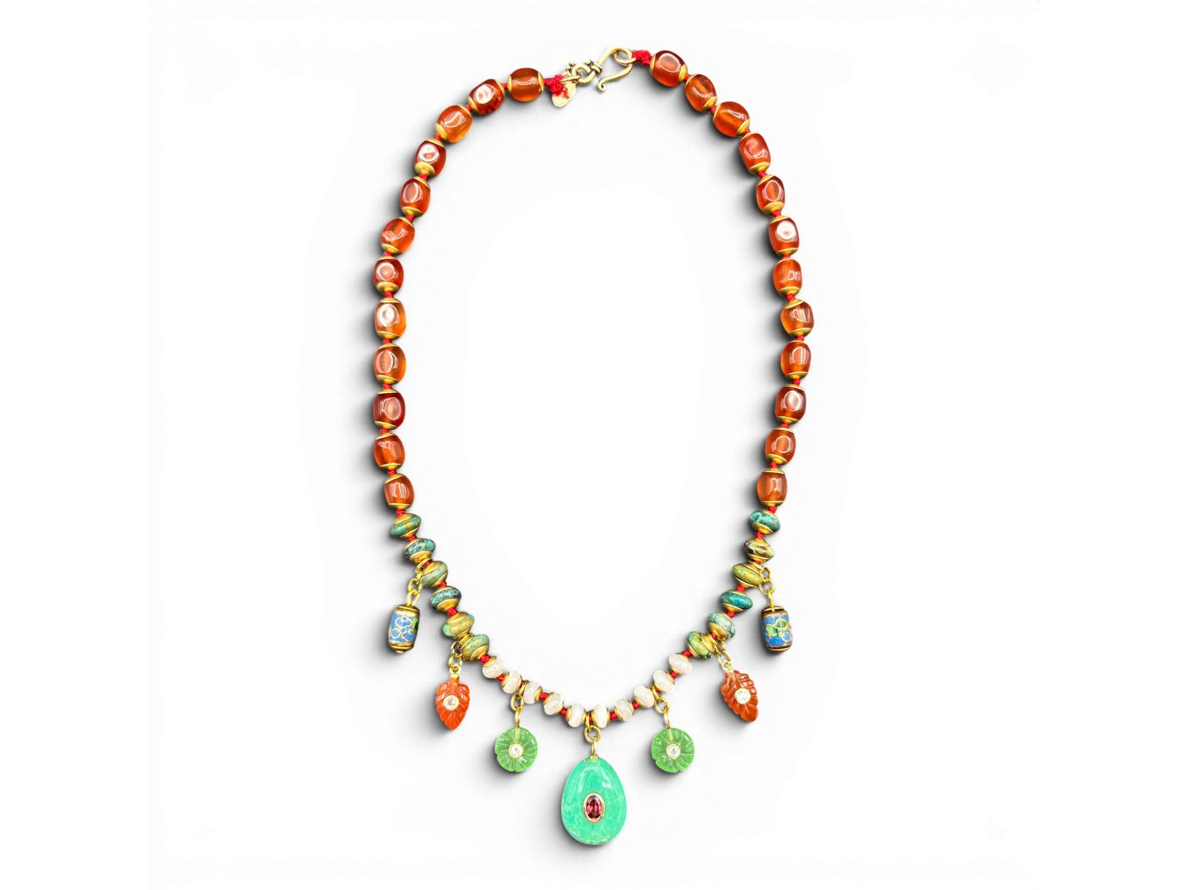 One of a Kind Wild Garden Necklace