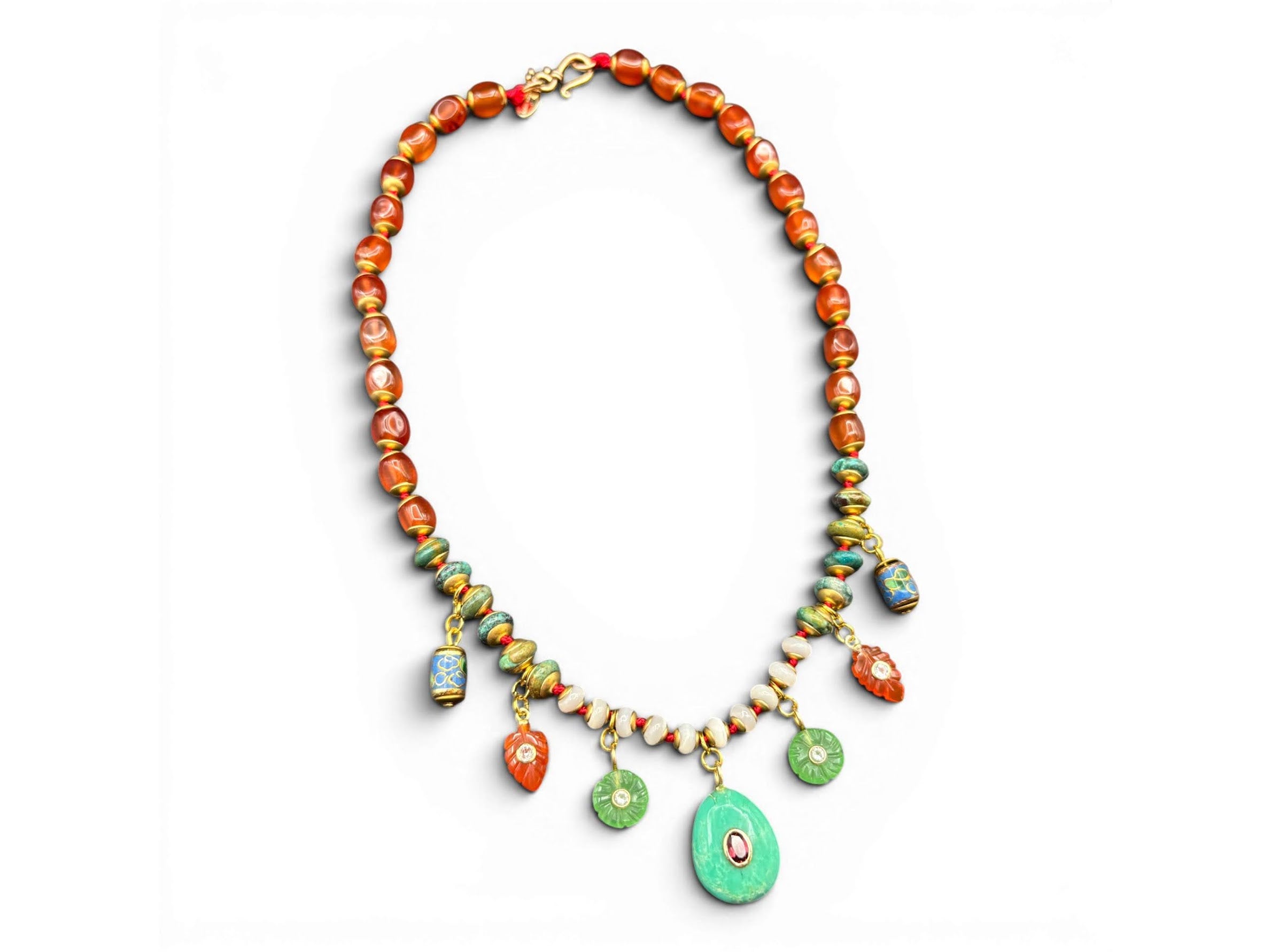 One of a Kind Wild Garden Necklace