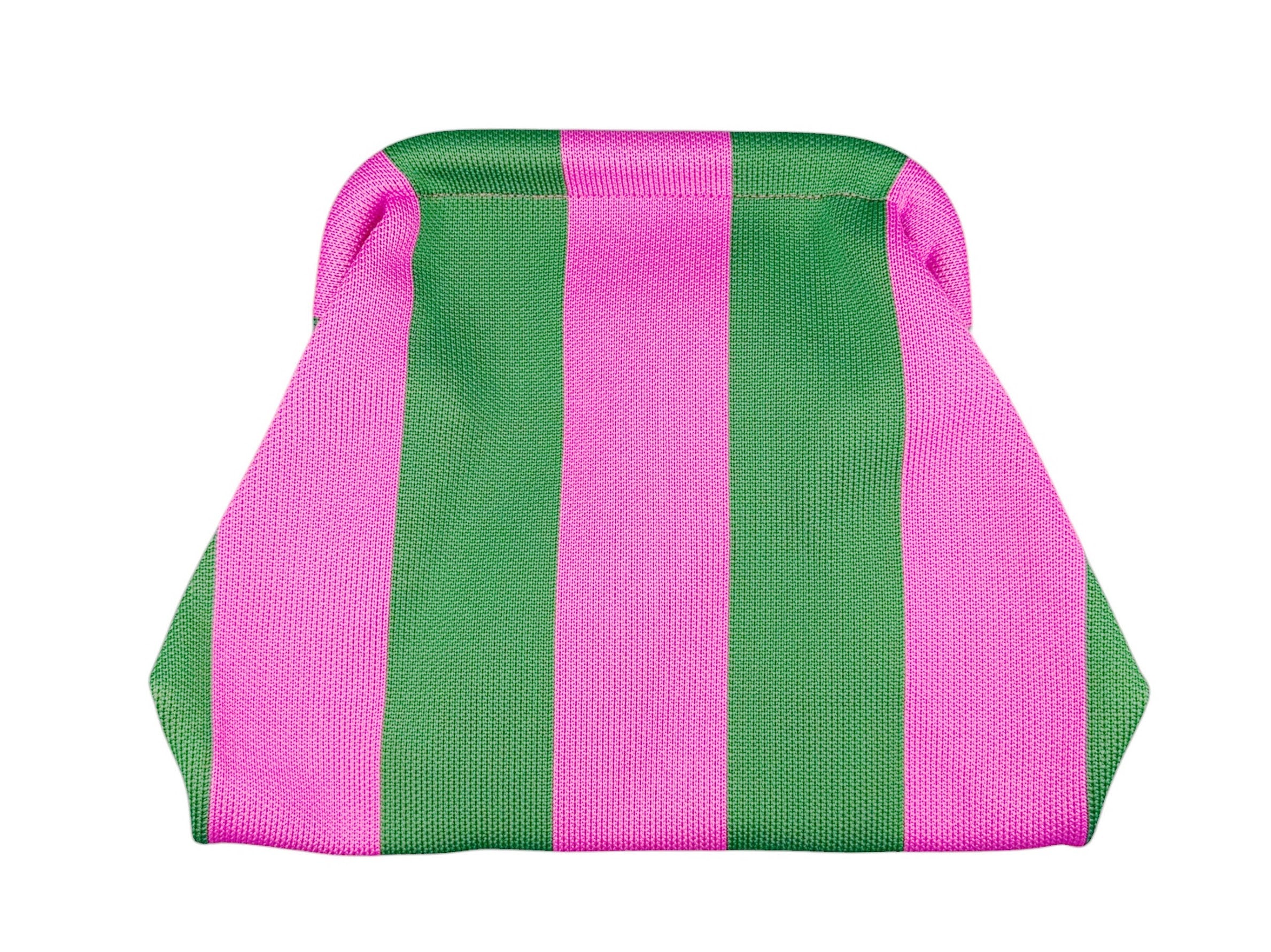 Green and Pink Makeup Pouch