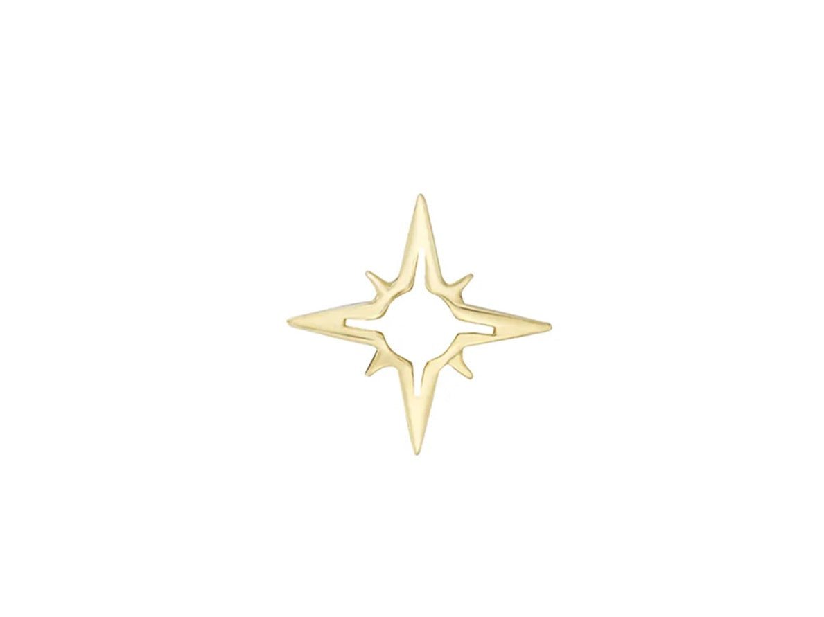 9k Mini Star Ear Charm