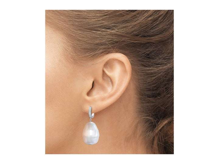 Baroque Pearl Drop Earrings