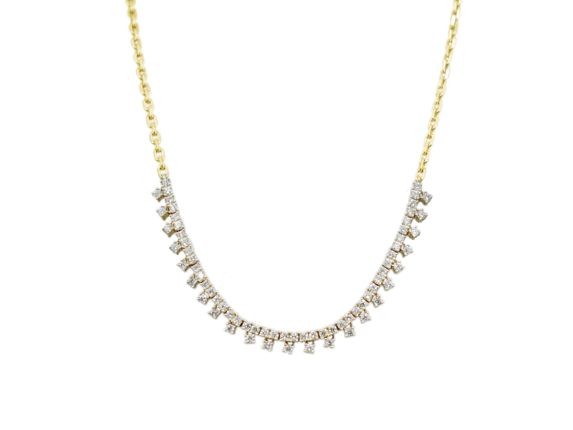 14k Diamond Necklace