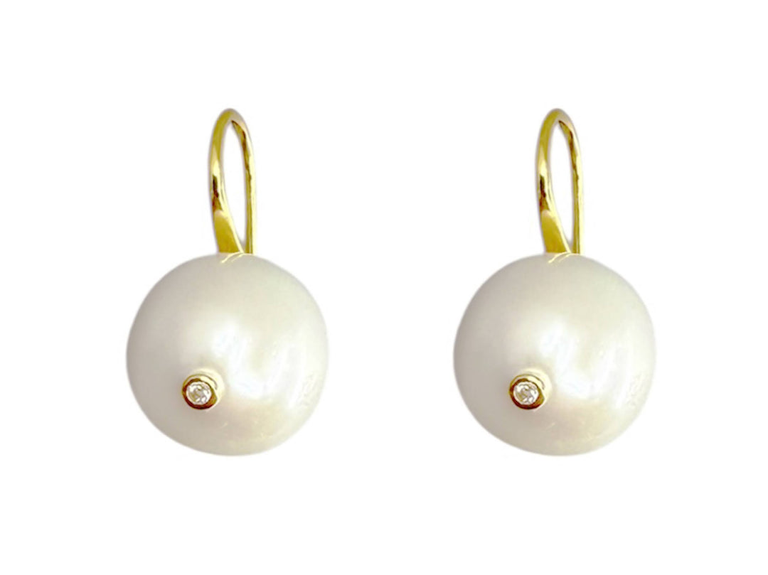 Freshwater Baroque Pearl Earrings